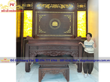vách phòng thờ thiết kế thi công giá xưởng không qua trung gian  BT215