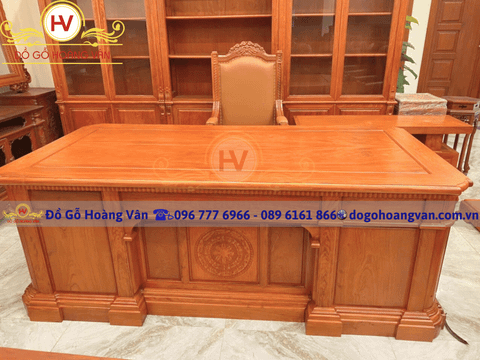 NƠI SẢN XUẤT BÀN LÀM VIỆC GỖ TỰ NHIÊN  BGĐ110