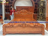 Giường ngủ gỗ đồng kỵ đẹp  GN181