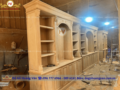 Tủ Hồ Sơ Gỗ, Tủ Tài Liệu Giám Đốc, Văn Phòng Đẹp 2025 TR131