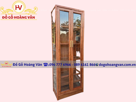 tủ bày đồ , tủ rượu gỗ đồng kỵ đẹp  -  TR135