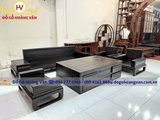 Bộ ghế sopha gỗ mun hoa Lào BG213
