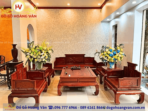 Bộ ghế triện tàu hiện đại BG241