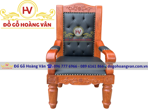 ghế làm việc gỗ hương tự nhiên đẹp  GGĐ159