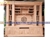 Tủ Rượu Gỗ Phòng Khách Đẹp – Nội Thất Cao Cấp TR141