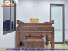 ban thờ 1m75 đục trạm hoa sen đơn giản đẹp  BT229