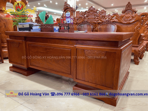 Mẫu bàn giám đốc đẹp hiện đại - Bàn lãnh đạo cao cấp đẹp 2026 BGĐ125