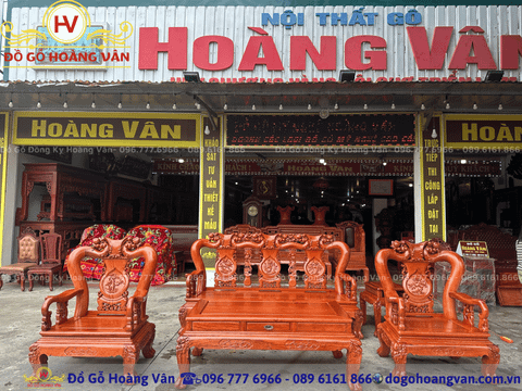 Bộ ghế minh quốc đào đục tay đẹp BG239