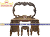 Bàn trang điểm gỗ mun hoa đẳng cấp  BTĐ106