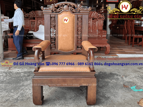 Ghế Chủ Tịch Da Thật Cao Cấp GGĐ144