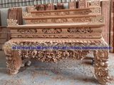Sập thờ phòng thờ đục hoạ tiết đa dạng- PT104