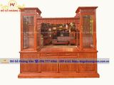 Tủ Rượu Bày Đồ Gỗ Hương Tự Nhiên Cao Cấp TR147