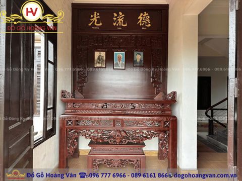 mục ban thờ nhỏ gọn cho chung cư BT232