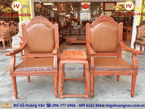 Ghế Văn Phòng Gỗ Hương Cao Cấp Bền Đẹp Cho Doanh Nghiệp Và Gia Đình  - GGĐ186