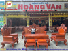 Bộ Ghế Hoàng Gia Tân cổ điển liền khối gố hương  BG221