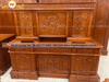 Bàn Giám Đốc Gỗ Hương Đá Cao Cấp – Sang Trọng, Đẳng Cấp Lãnh Đạo  BGĐ129