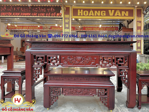 Xưởng Sản Xuất Bàn Thờ Gỗ Tự Nhiên Giá Tận Gốc BT220