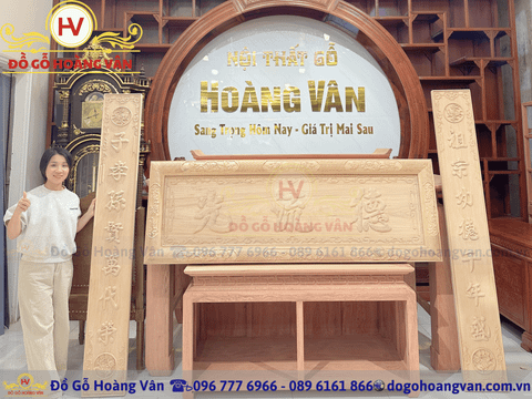 hoành phi câu đối uy tín  HP81