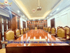 Bàn họp văn phòng gỗ cao cấp  GKT48