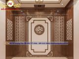 Vách Phòng thờ  Vách CNC hiện đại  PT101