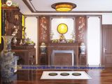 Tổng Hợp Vách Phòng thờ gỗ tự nhiên cực kỳ hiện đại PT105