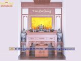 Giá vách phòng thờ CNC gỗ tự nhiên – báo giá & nhận tư vấn miễn phí  PT113