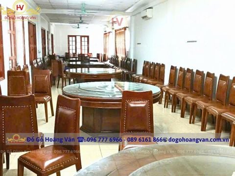 bộ ghế ăn bàn tron bọc đệm hiện đại  - BA98