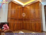 THI CÔNG THIẾT KẾ TỦ QUẦN ÁO  GỖ TỰ NHIÊN TA153