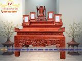 Bàn thờ gỗ tự nhiên đẳng cấp gia đình BT186
