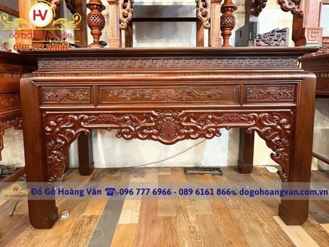Bàn thờ gỗ tự nhiên chất lượng cao BT193