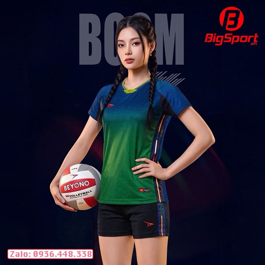 Quần áo bóng chuyền Nữ Beyono Boom