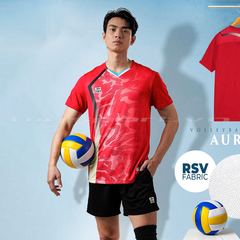 Áo bóng chuyền nam Riki Advance Aurora