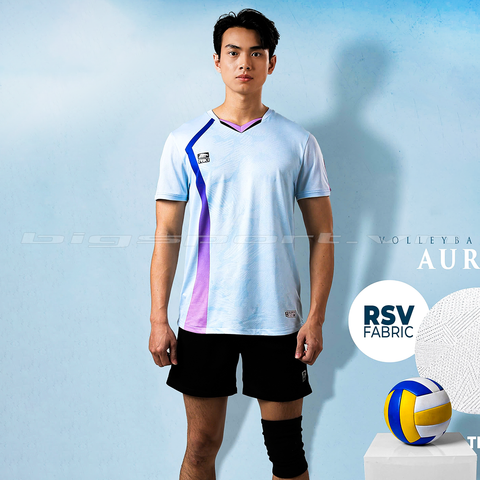 Áo bóng chuyền nam Riki advance Aurora