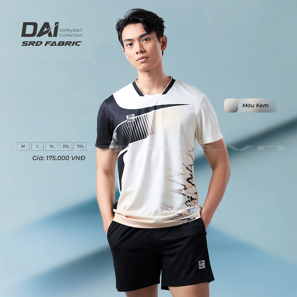 Quần áo bóng chuyền nam Riki Star DAI
