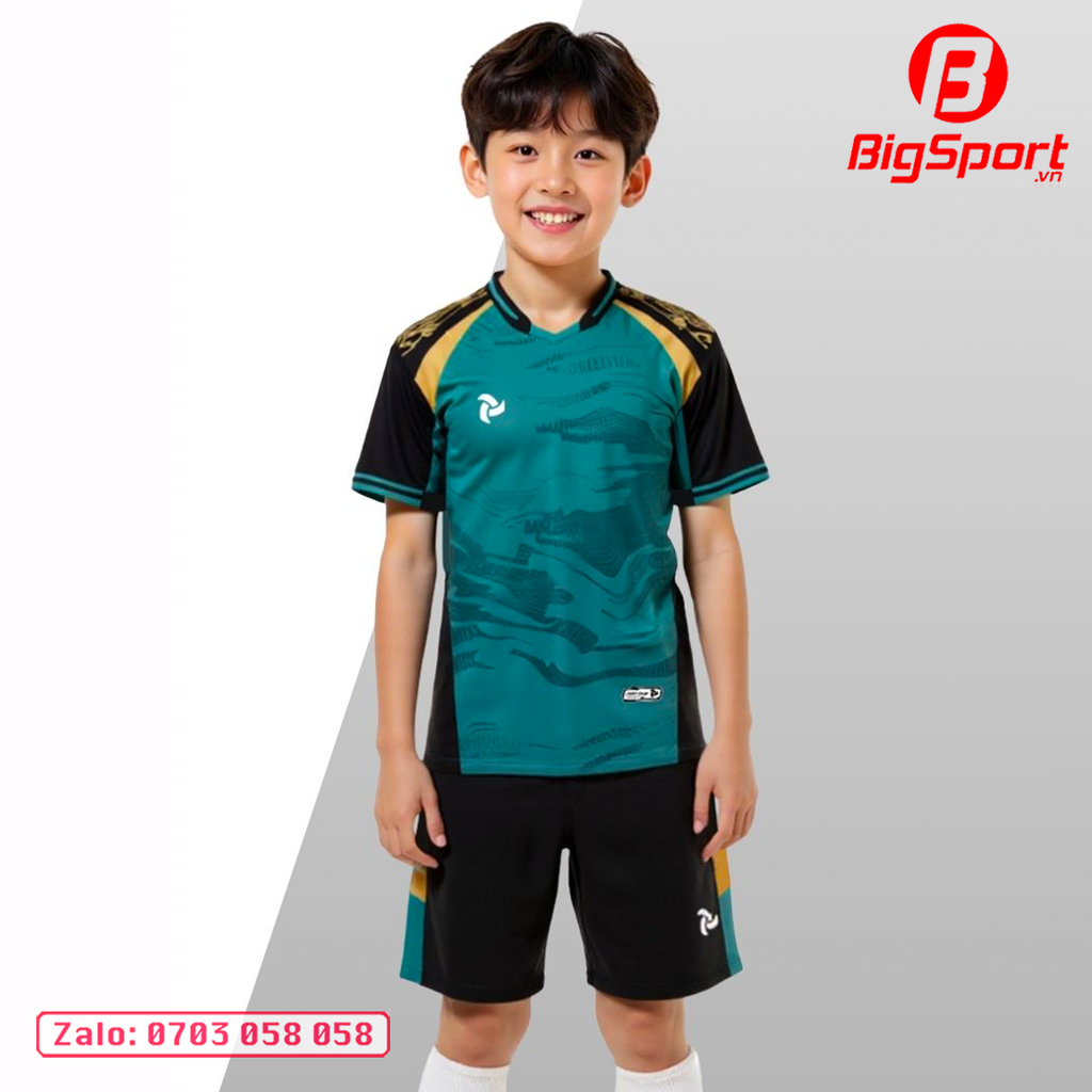 Áo đá bóng trẻ em Justplay Striker 2