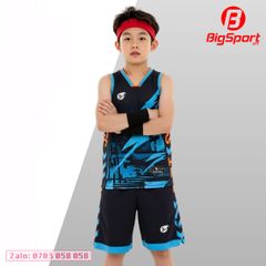 Quần áo bóng rổ trẻ em Justplay Stormbreak