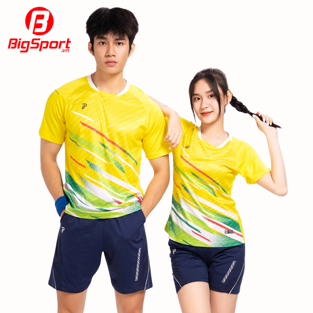 Áo cầu lông nam Justplay Flick