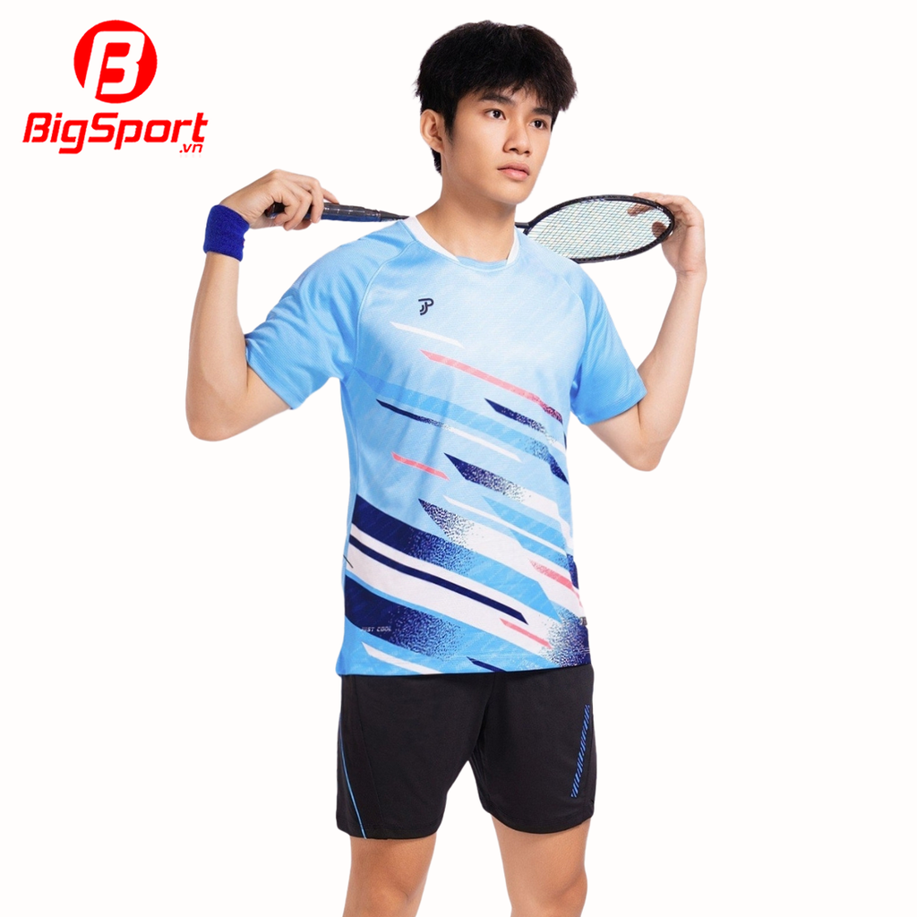 Áo cầu lông nam Justplay Flick