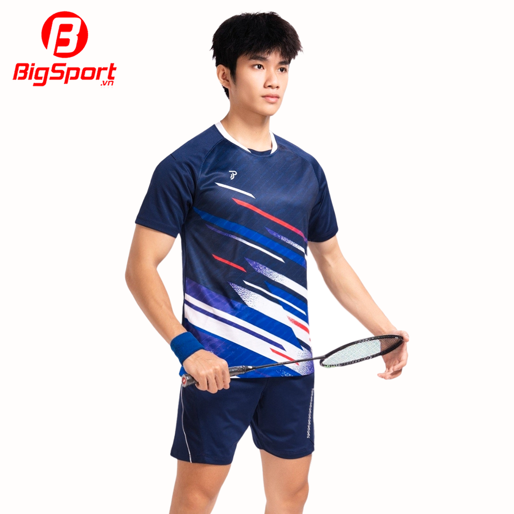 Áo cầu lông nam Justplay Flick
