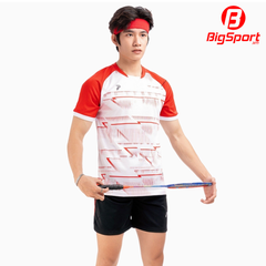 Áo cầu lông nam Justplay Smash