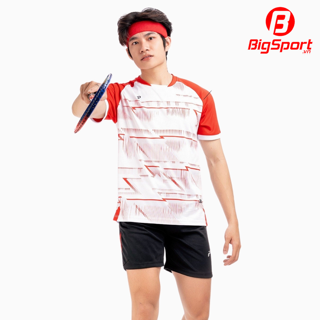Áo cầu lông nam Justplay Smash