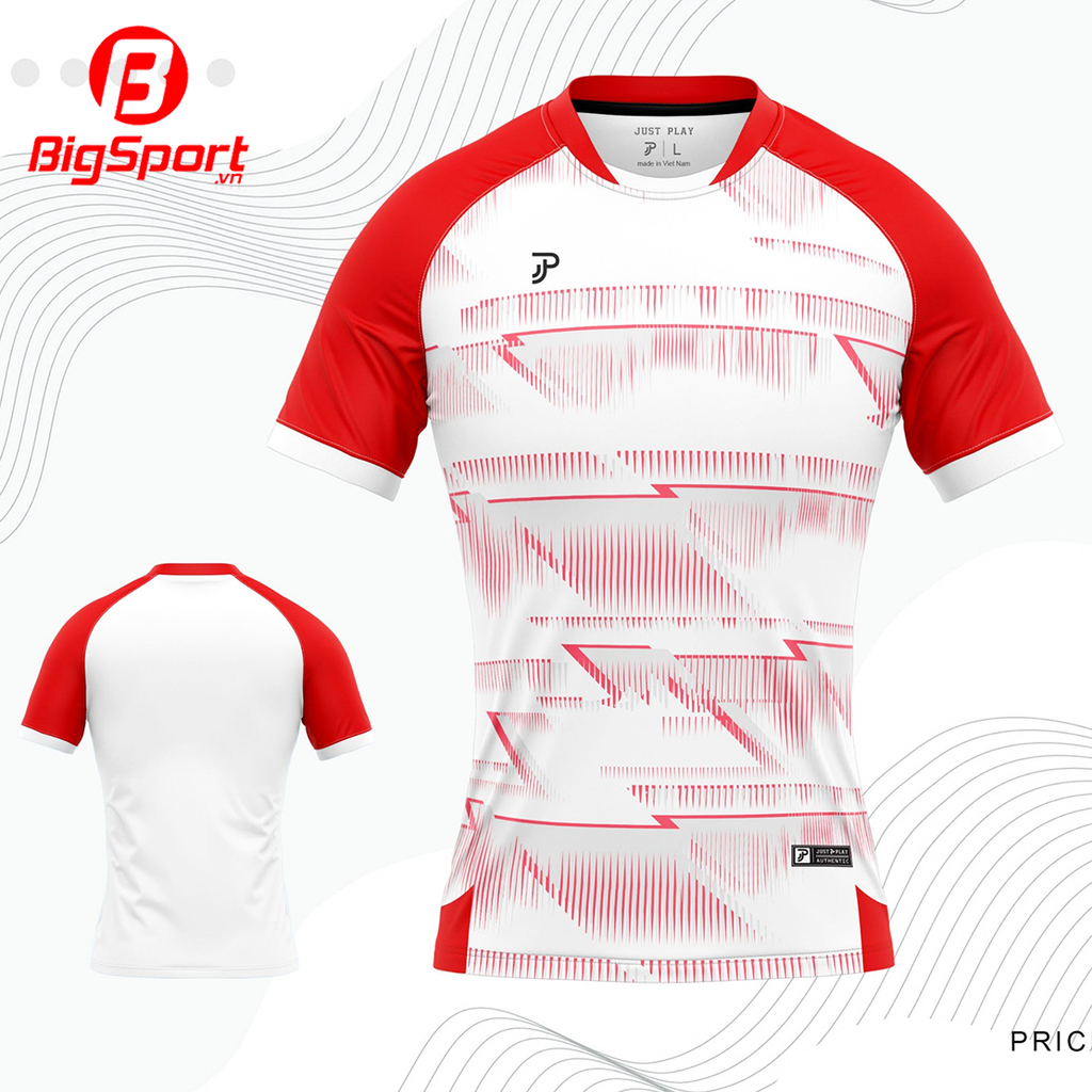 Áo cầu lông nam Justplay Smash