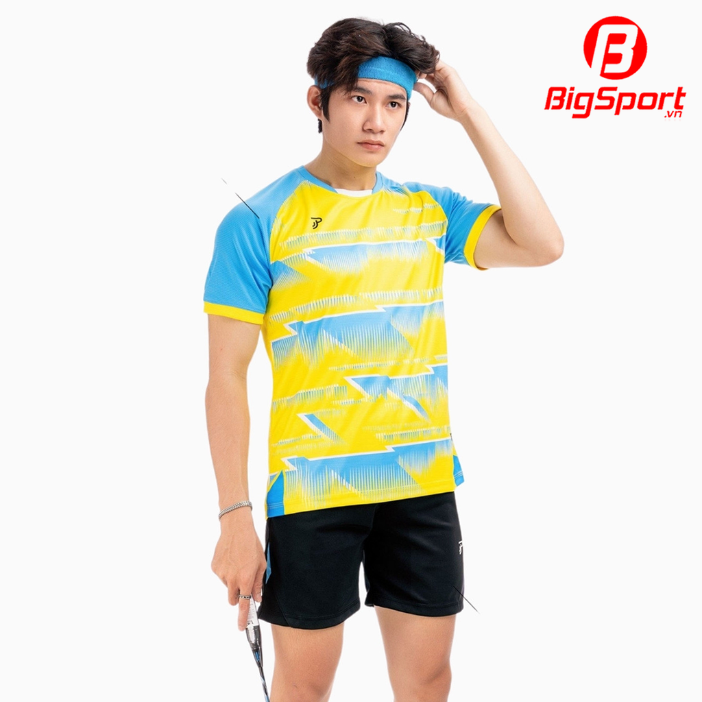 Áo cầu lông nam Justplay Smash