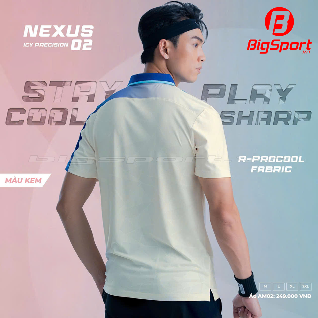 Áo thể thao nam Riki advance Nexus 02