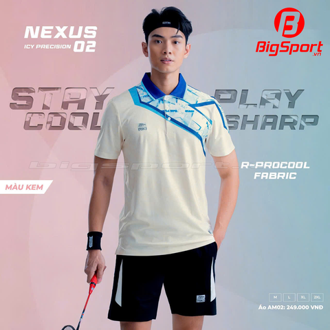 Áo thể thao nam Riki advance Nexus 02
