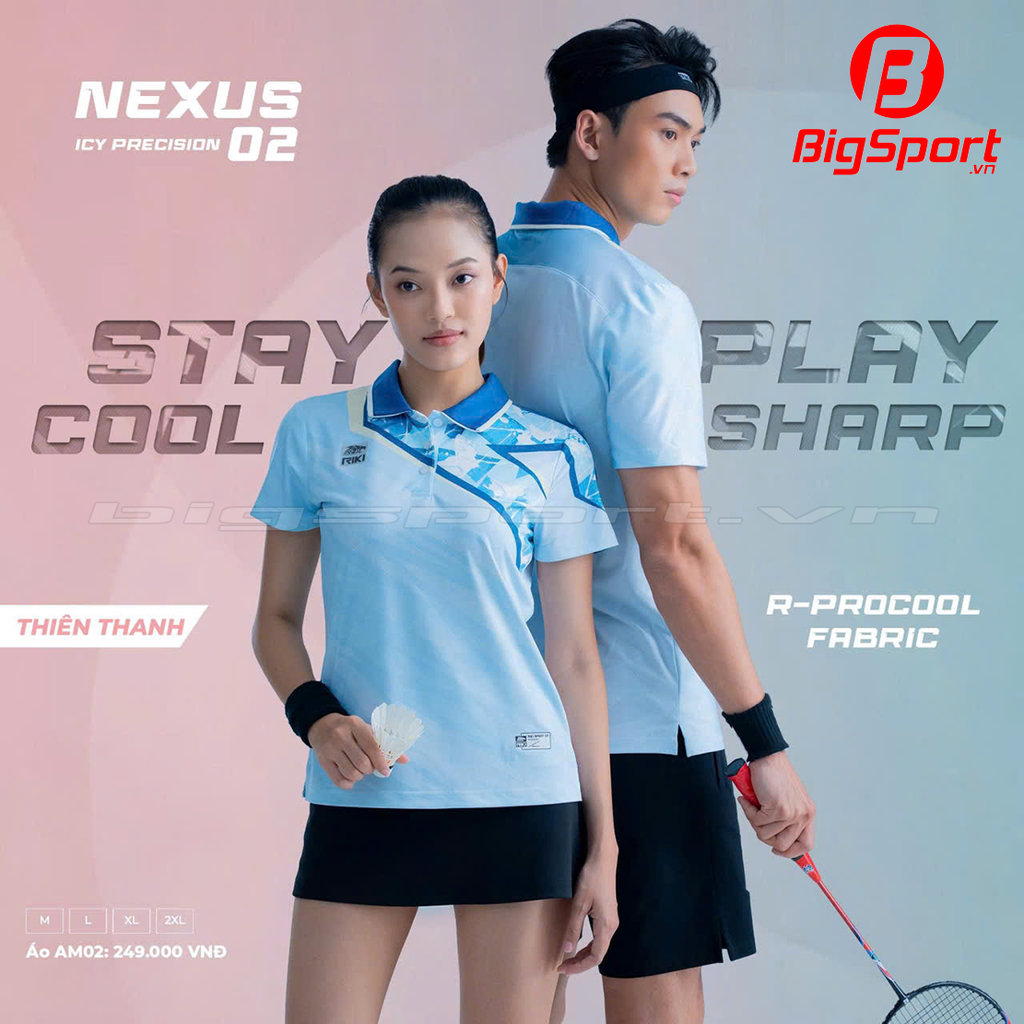 Áo thể thao nam Riki advance Nexus 02