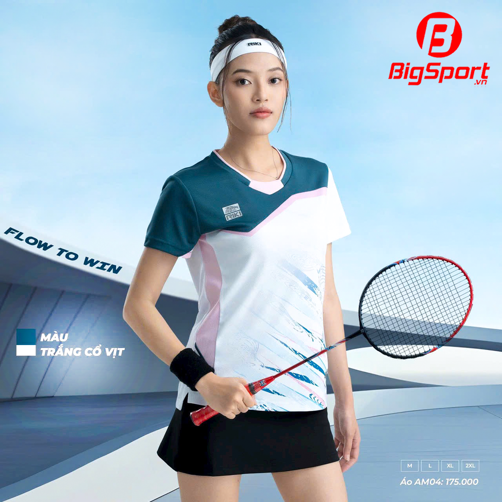 Áo cầu lông nữ Riki Star AM04