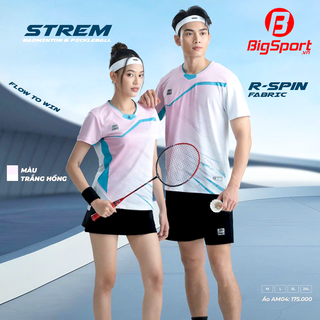 Áo cầu lông nữ Riki Star AM04