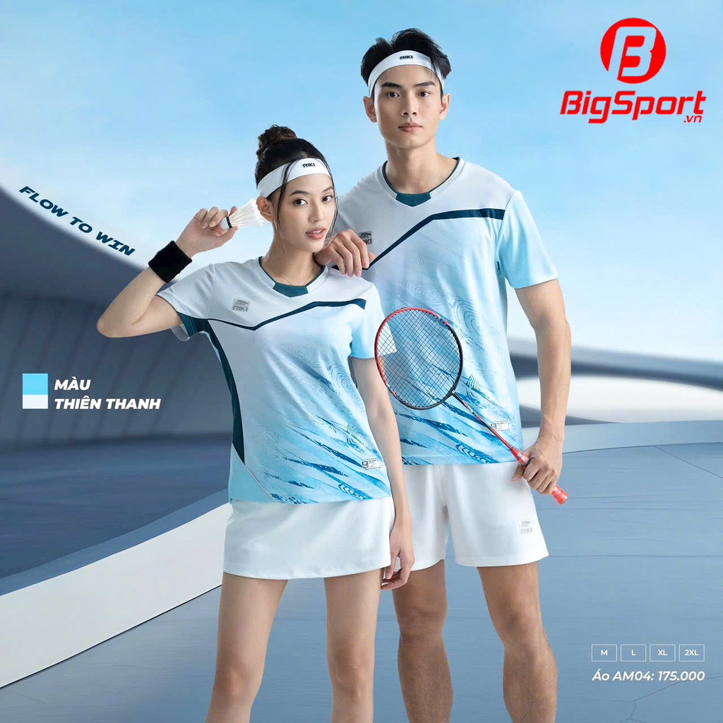 Áo cầu lông nữ Riki Star AM04