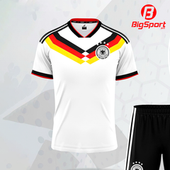 Áo đá bóng đội tuyển Đức sân nhà 2025-2026 màu trắng